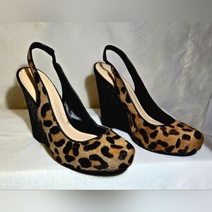 GUESS - Leopard Print Wedge shoes